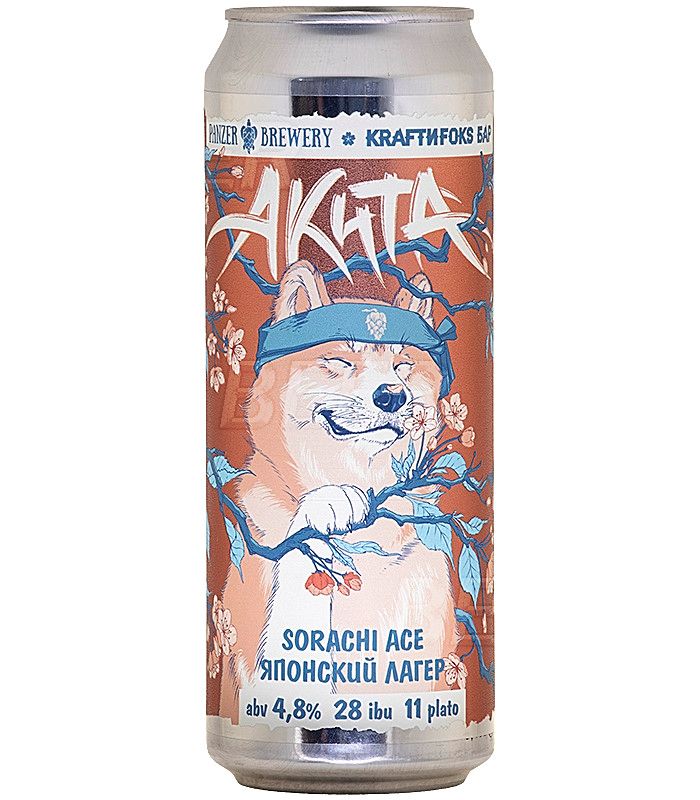 Панзер Акита 0,45л.*12