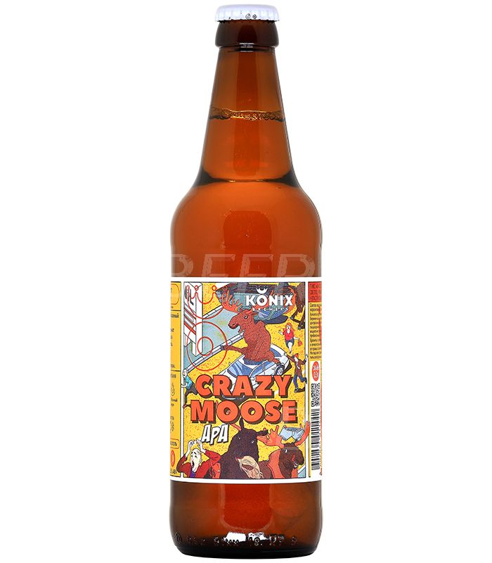 Коникс АПА Сумасшедший Лось/Konix АPA Crazy Moose  0,5л.*12