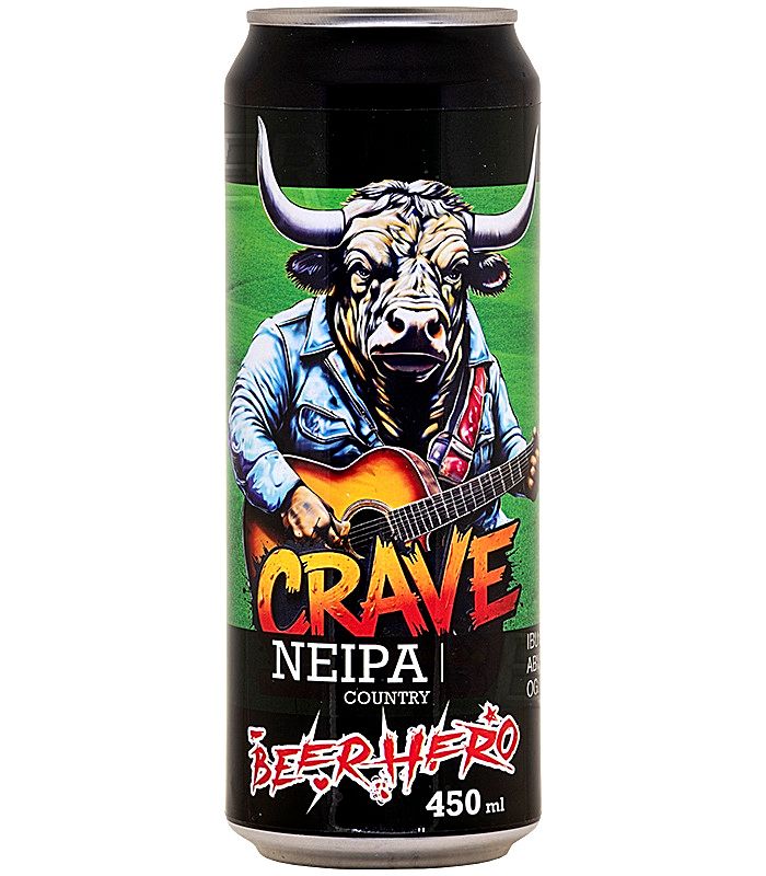 Крейв бирхироу НЕИПА Кантри/Crave Beerhero NEIPA Country 0,45л.*6