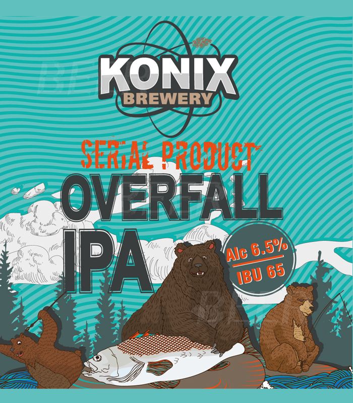 Коникс ИПА Пороги/Konix IPA Overfall 20л. ПЭТ