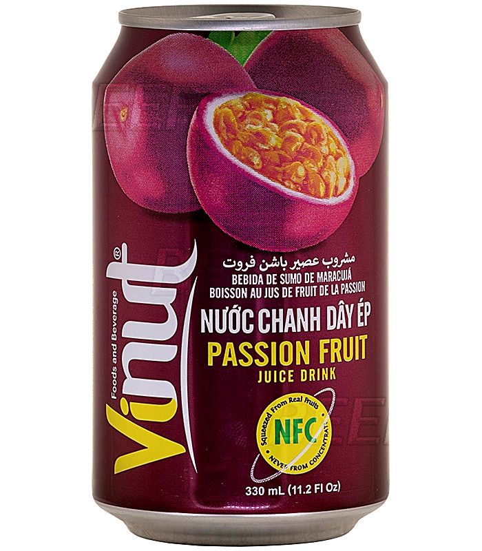 Винут Маракуйя/Vinut Passion Fruit  0,33л.*24