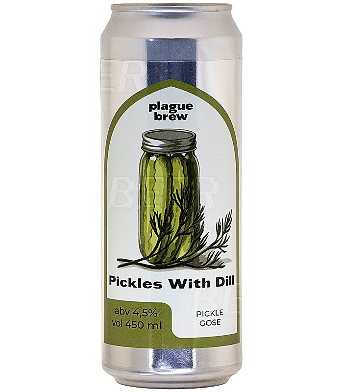 Plague Brew Соленья с укропом/Pickles with Dill 0,45л.*20