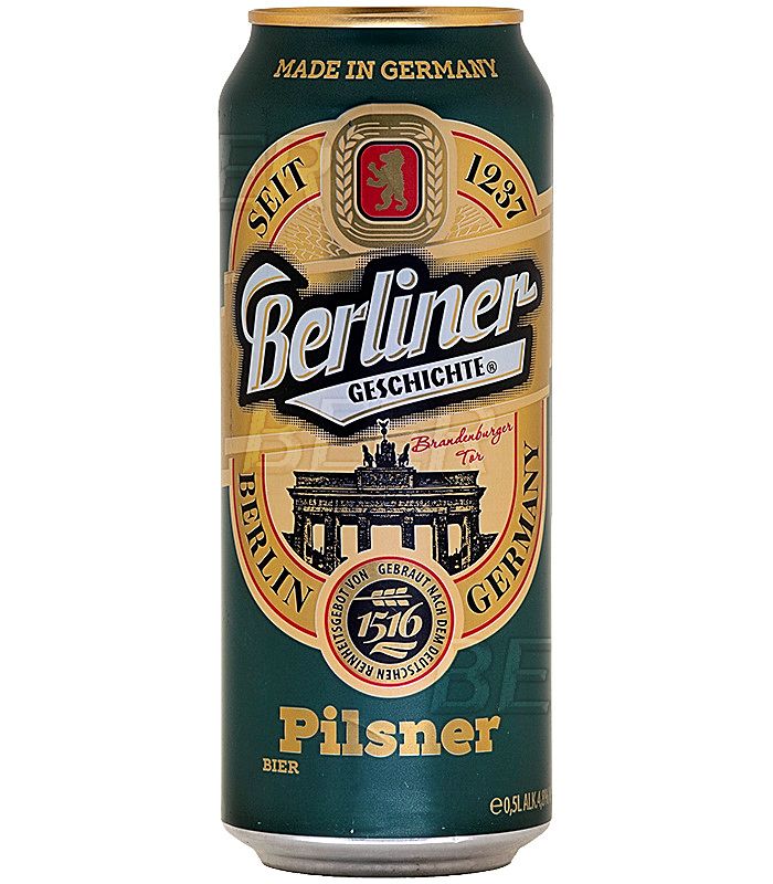 Берлинер Гешихте Пилснер/Berliner Gheschichte Pilsner 0,5л.*24