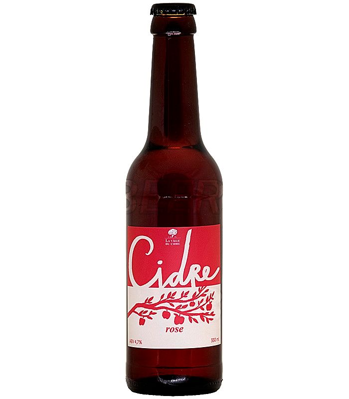 Василеостровское Сидр Игристый Розе Полусладкий/La Valle du Cidre Rose 0,33л.*12