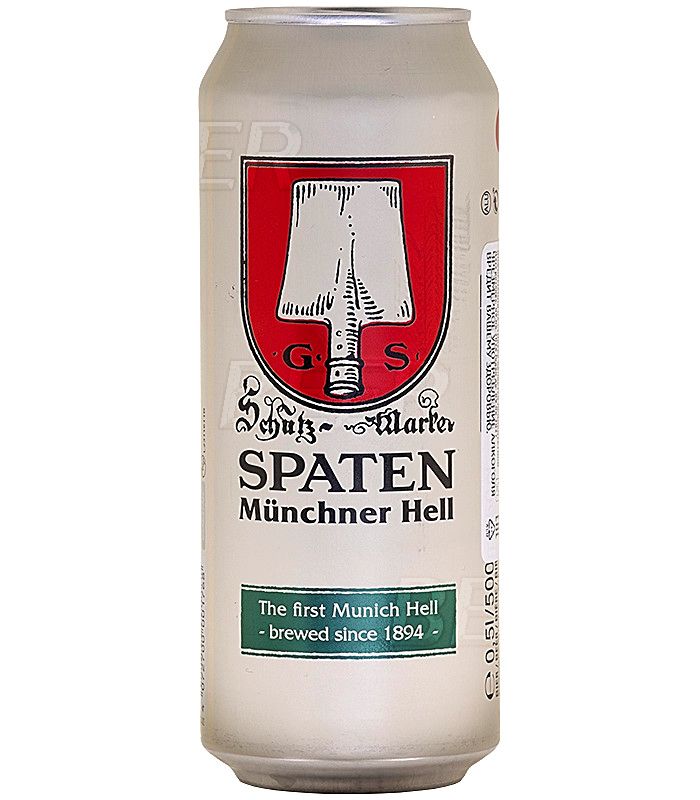 Шпатен Мюнхен Хелл/Spaten Munchen Hell 0,5л.*24