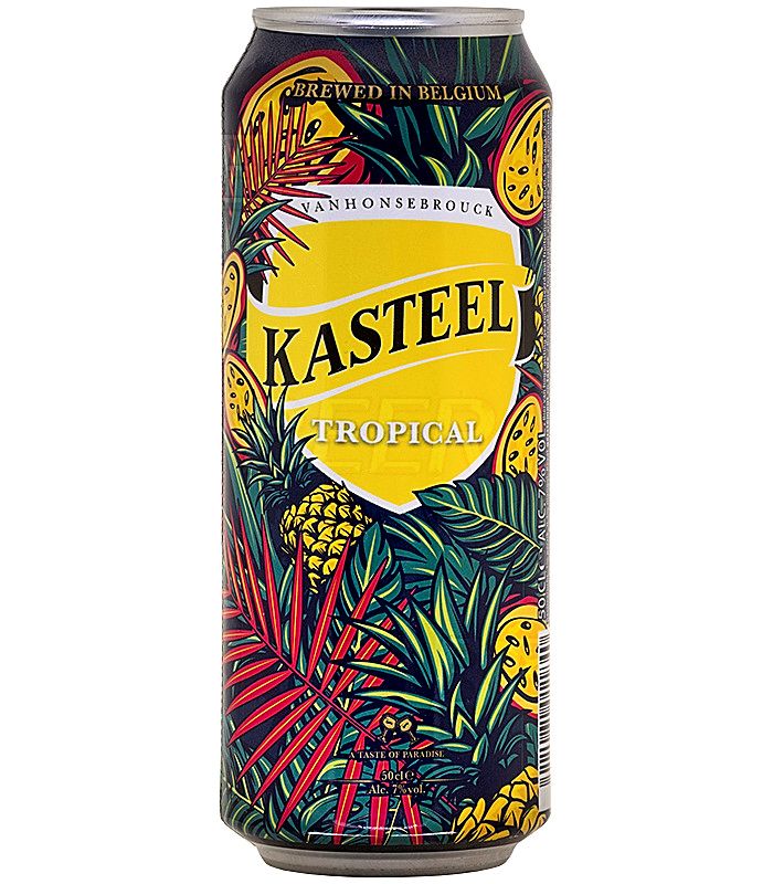 Ван Хонсебрук Кастил Тропикал/Kasteel Brouwerij Vanhonsebrouck Tropical 0,5л.*24