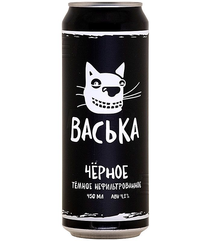 Василеостровское Васька Черное 0,45л.*12