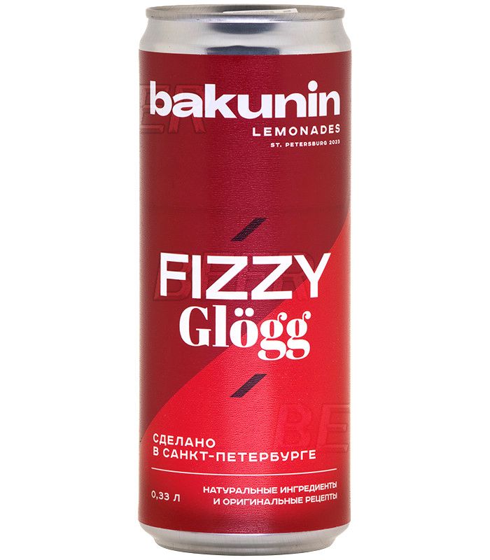 Бакунин Ботаникалс [Глёг/Fizzy Glogg] Б/А 0,33л.*12