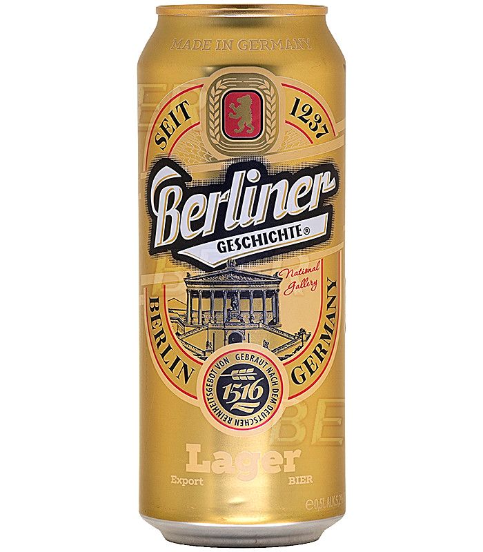 Берлинер Гешихте Лагер Экспорт/Berliner Gheschichte Lager Export 0,5л.*24