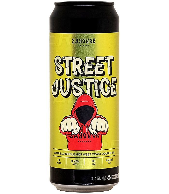 Заговор Стрит Джастис/Zagovor Street Justice 0,45л.*20