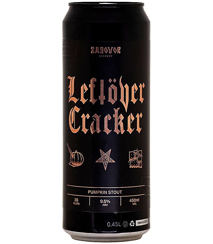 Заговор Лефтовер Крэкер 2026/Zagovor Leftover Cracker 0,45л.*20