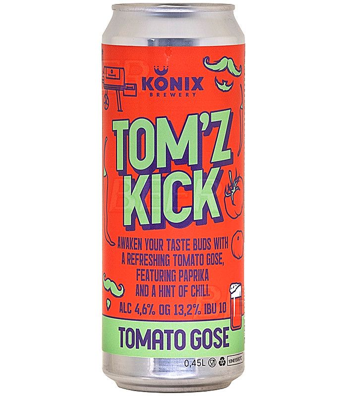 Коникс Томатный удар/Konix Tom-z Kick 0,45л.* 12