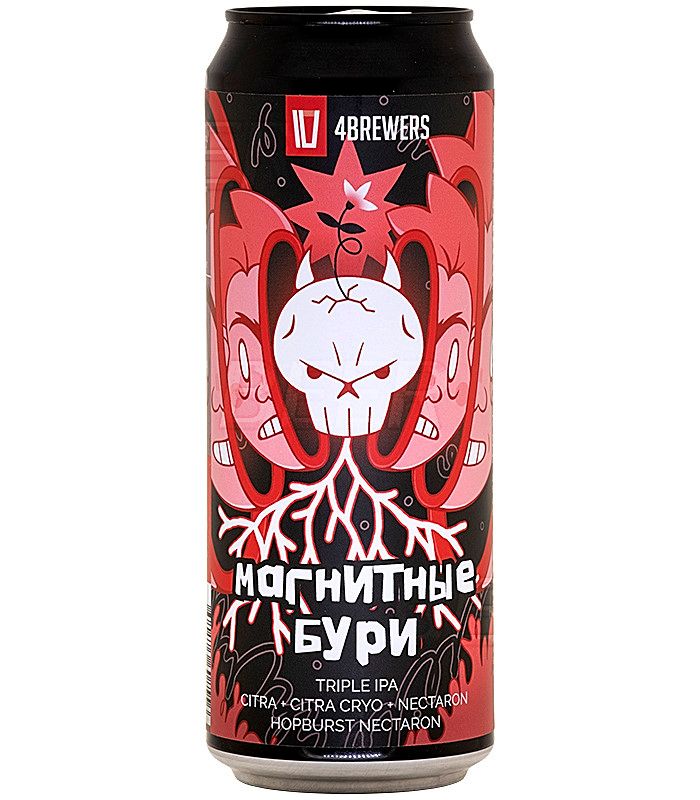 4Пивовара Магнитные Бури 0,45л.*12