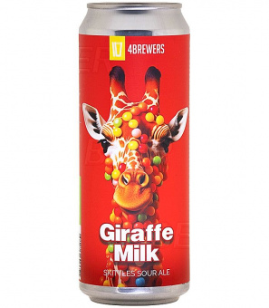 4Пивовара Giraffe Milk 0,45л.*12