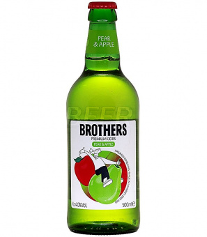Бразерс Пир энд Эппл/Brothers Pear-Apple 0,5л.*12