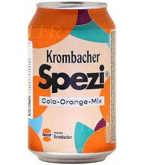 Кромбахер Шпеци Кола Оранж Микс/Krombacher Spezi Cola Orange Mix 0,33л.*24