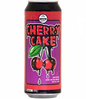 Брю Диллерс Чери кейк/Brew Dealers Cherry cake 0,45л.*15