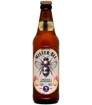 Мистер Би Пчеловуха Апельсин-Грейпфрут/Misrer Bee Orange-Grapefruit 0,45л.*12