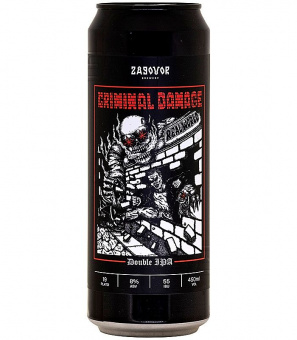 Заговор Криминал Дэмэдж/Zagovor Criminal Damage 0,45л.*20