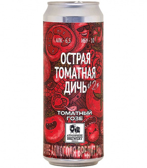 Атмосфера Острая Томатная Дичь в. 2.0 0,45л.*20