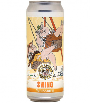 Attraction Brewery Звезда Сварога/Swing Weissbier 0,45л.*20