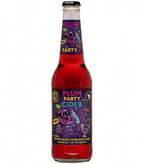 Дабл Три Вечеринка Слива/Double Tree Party  Plum  Cider 0,4л.*12