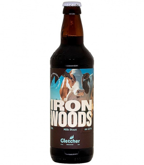 Глетчер Айрон Вудс Милк Стаут/Gletcher Iron Woods 0,5л.*12